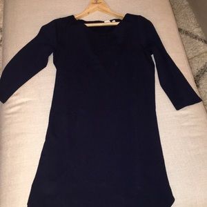 Navy blue cotton Gap Shift dress